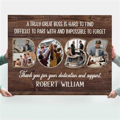custom gift for boss
